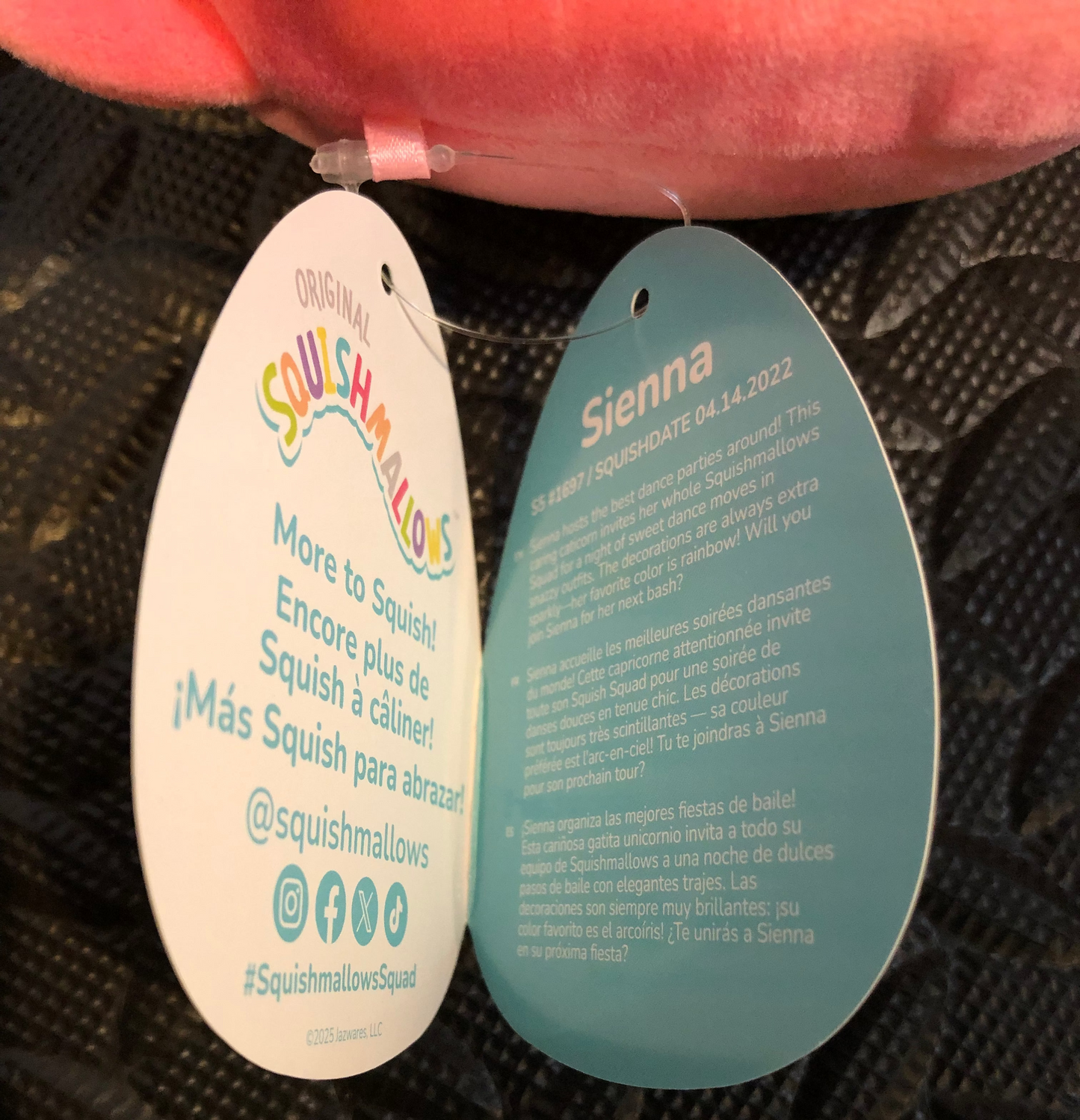 Original Squishmallows Sienna The Caticorn