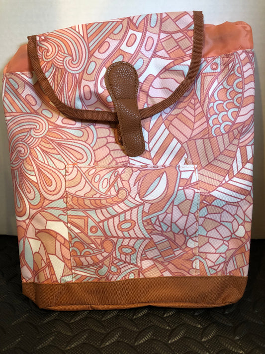 Mini Abstract Design Backpack