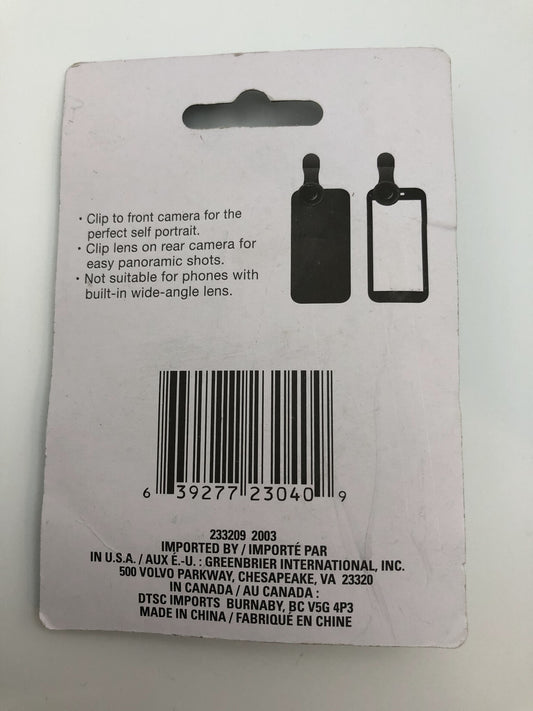 E-Circuit Wide-Angle Smartphone Lens, 1 Count