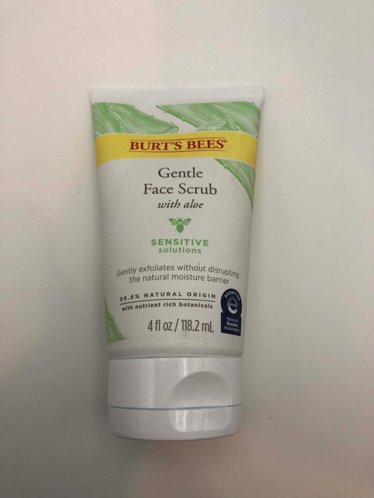 Burt's Bees Gentle Face Scrub with Aloe, 4 oz, 1 Count