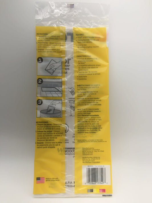 Victor Hold-Fast Rat & Snake Glue Boards, 2 Traps