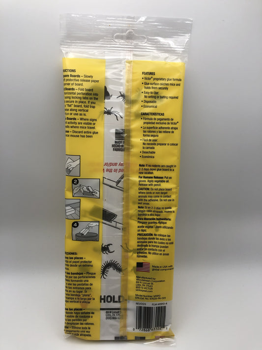 Victor Hold-Fast Mice and Insect Glue Boards, 10 Traps