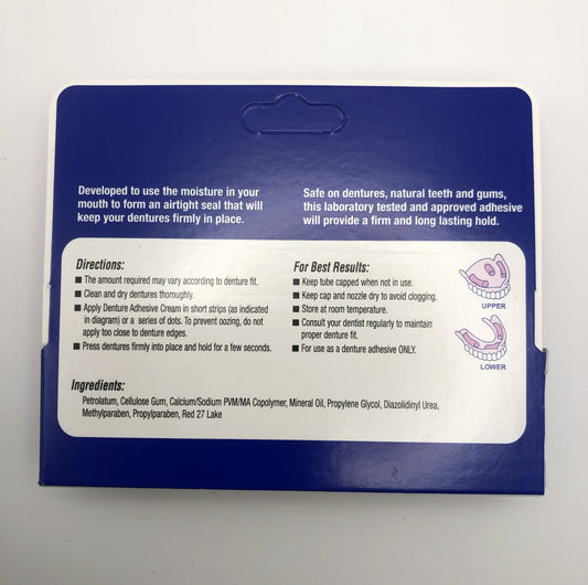 Sheffield Pharmaceuticals Original Staydent Denture Adhesive Cream, 0.85 oz, 1 count