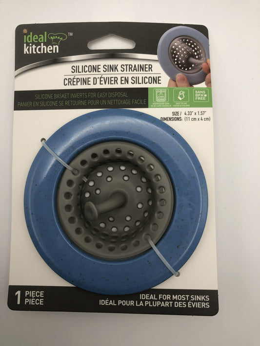 Ideal Kitchen Silicone Sink Strainer 4.33" x 1.57", 1 piece, 4 colors