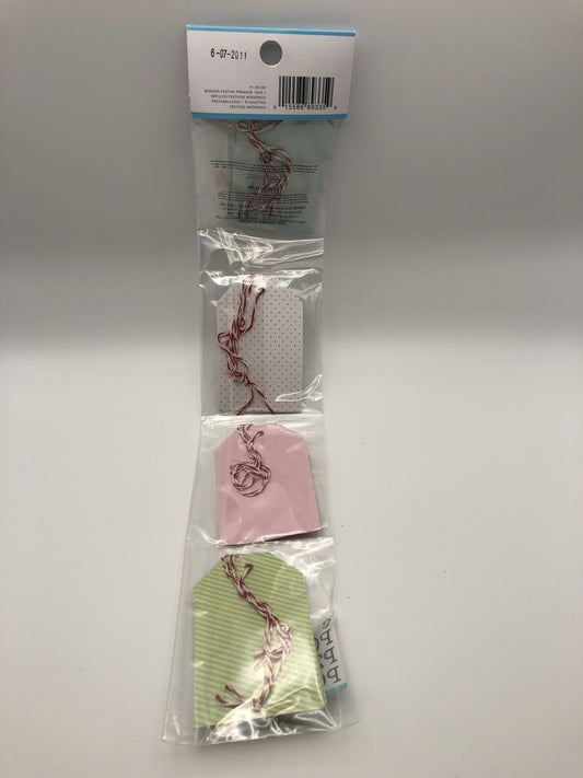 Martha Stewart Crafts, Festive Birthday Style Gift Tags, 8 pieces