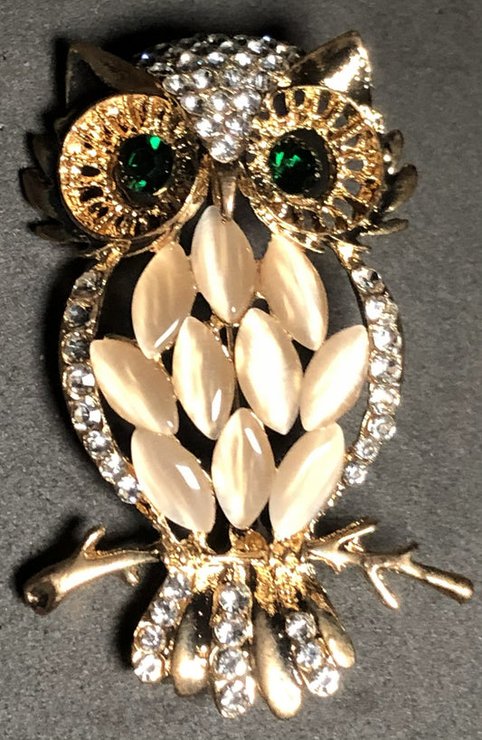Owl Brooch