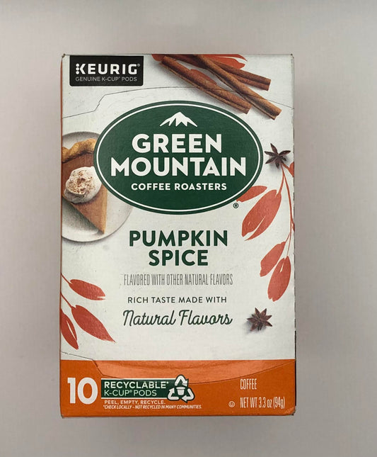 Green Mountain Coffee Roasters Keurig K-Cup Pods, Pumpkin Spice, 10 Count