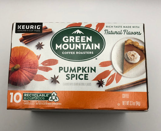 Green Mountain Coffee Roasters Keurig K-Cup Pods, Pumpkin Spice, 10 Count