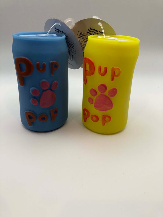 Squeaky Pup Pop Toy, Assorted colors, 1 Count