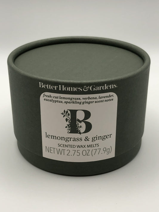 Better Home & Gardens Lemongrass & Ginger Scented Wax Melts, 2.75 oz