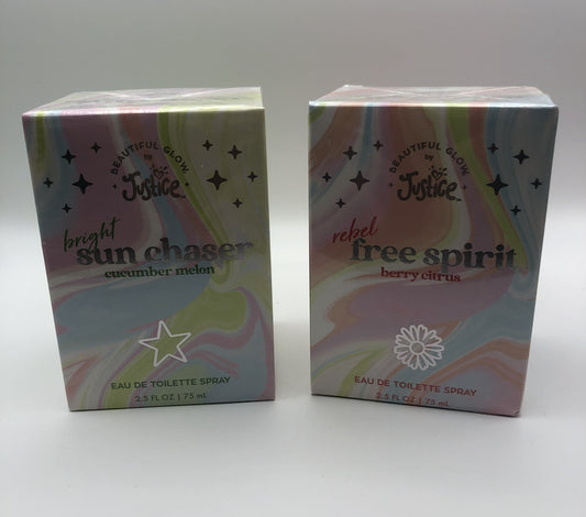 Beautiful Glow by Justice Eau De Toilette Perfume Spray, 2 Varieties, 2.5 fl oz