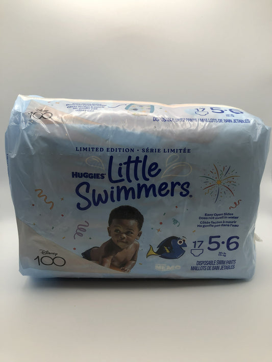 Huggies Little Swimmers Limited Edition Finding Nemo Swim Pants, Size 5-6, 17 Count